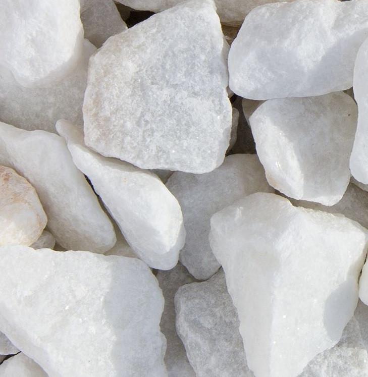 Milky Quartz B3 (Melkkwarts) 16–32 mm – verkoop per kilo, Tuin en Terras, Grind, Keien en Split, Nieuw, Split, Wit, Kwarts, Ophalen