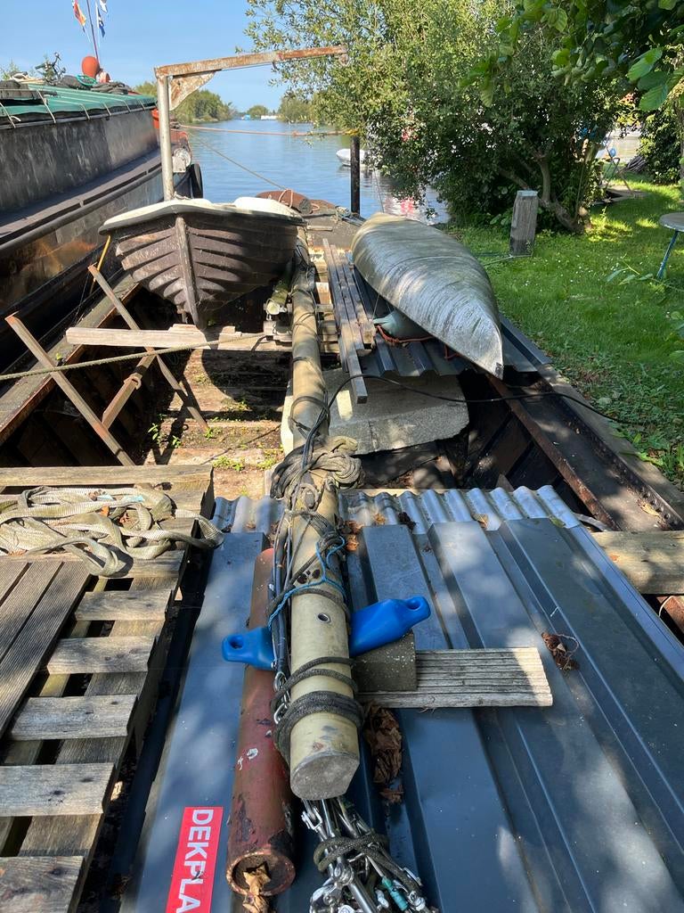 Aluminium Mast 8m met RVS stagen, Watersport en Boten, Ophalen, Gebruikt, Overige typen