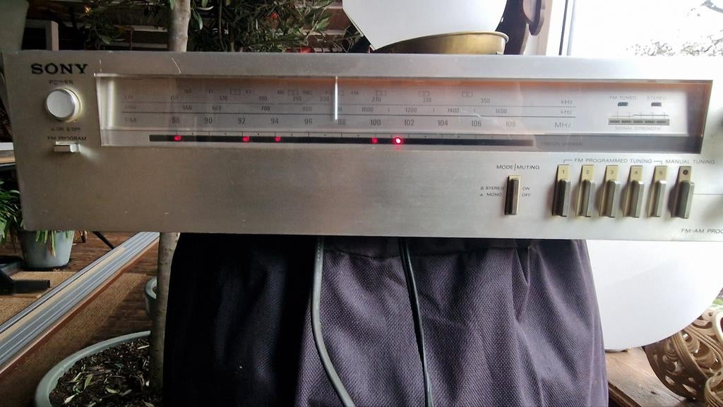Vintage goed werkende Sony tuner, Ophalen of Verzenden