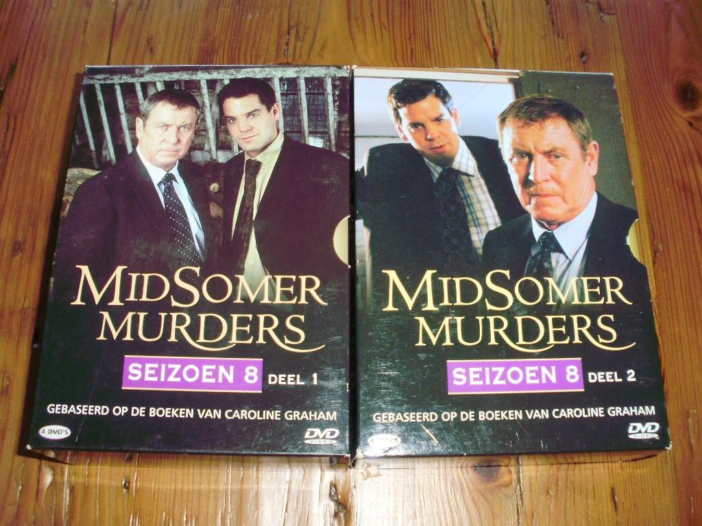 Midsomer murders / DVD / serie / seizoen 8 / deel 1 en 2, Vanaf 12 jaar, Ophalen of Verzenden, Gebruikt