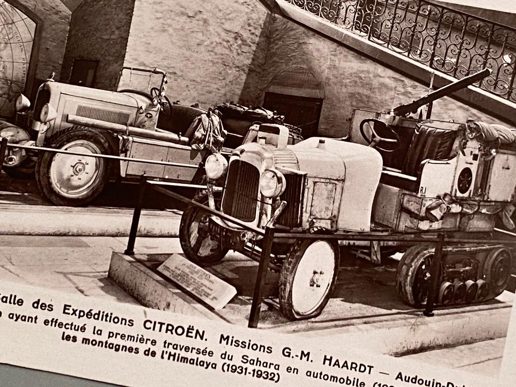Ansichtkaart Citroën rupsvoertuigen (1938). Frankrijk., Ophalen of Verzenden, 1920 tot 1940, Gelopen