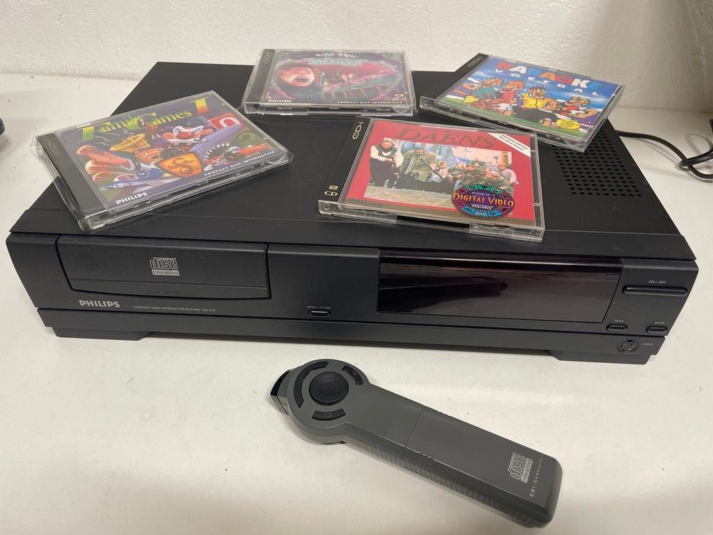 Philips CD-i Speler + Games, Audio, Tv en Foto, Cd-spelers, Gebruikt, Philips, Ophalen of Verzenden