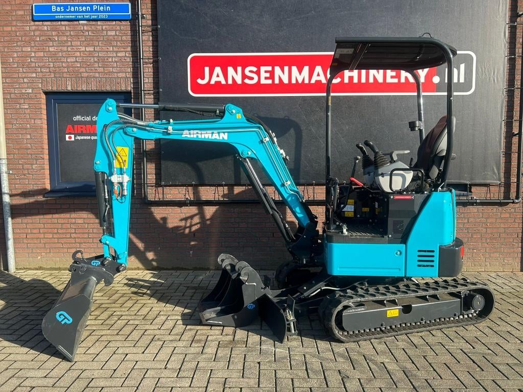 Airman minigraver AX19U-7 Pro-spec+, Ophalen, Graafmachine