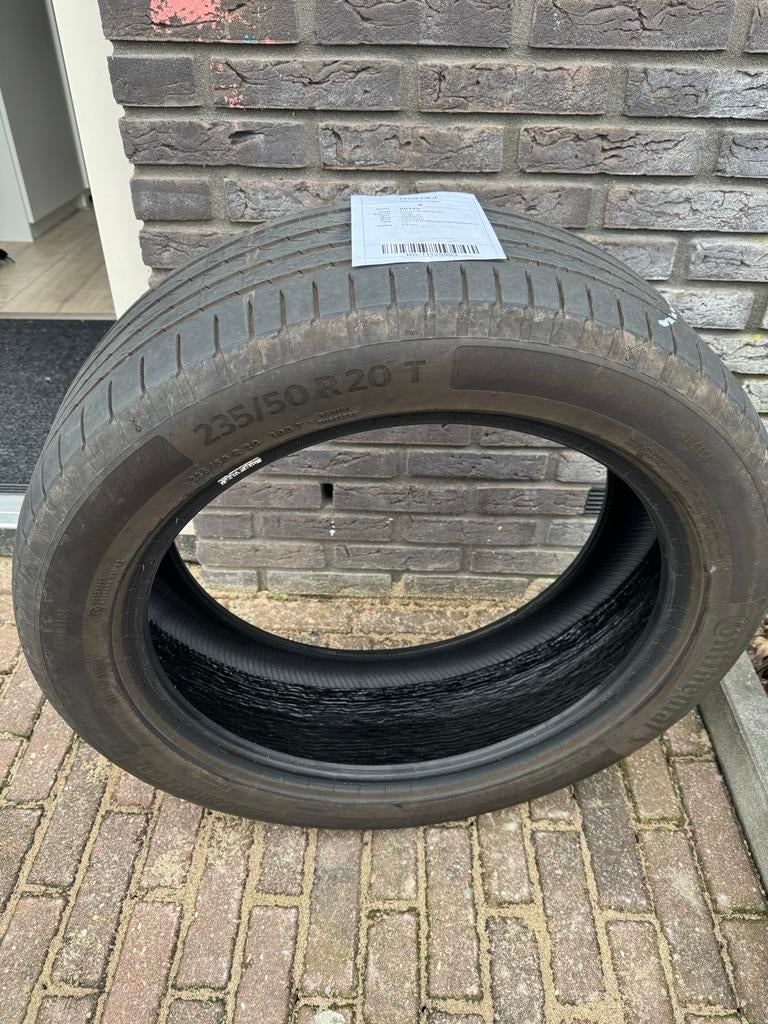 Zomerbanden Continental EcoContact 6 20 inch 255/45 R20, Auto-onderdelen, Banden en Velgen, Ophalen, Gebruikt, 255 mm, Band(en)