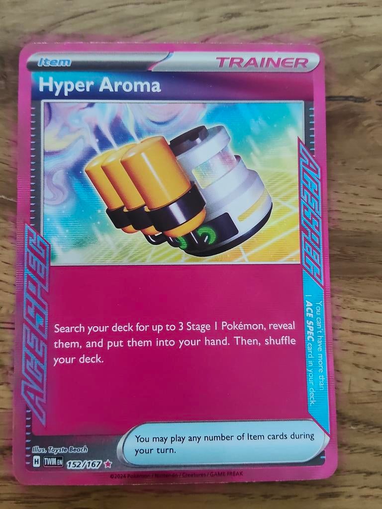 Hyper aroma, Ophalen of Verzenden, Zo goed als nieuw, Losse kaart