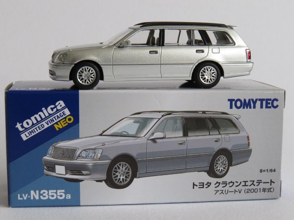 Tomica LV-N355a Toyota Crown 1/64 tomy, Ophalen of Verzenden, Nieuw, Auto