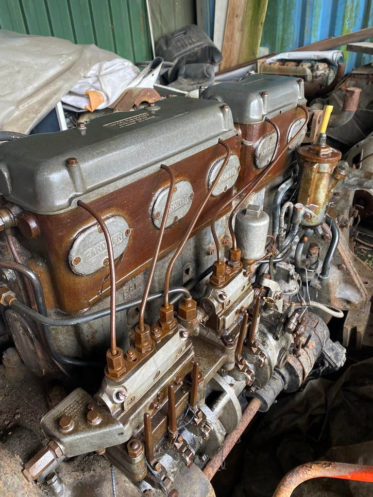 Gardner 5 cylinder en Kromhout type 12TV - 250 Pk - 1500 omw, Doe-het-zelf en Verbouw, Motoren, Ophalen, Gebruikt, Dieselmotor