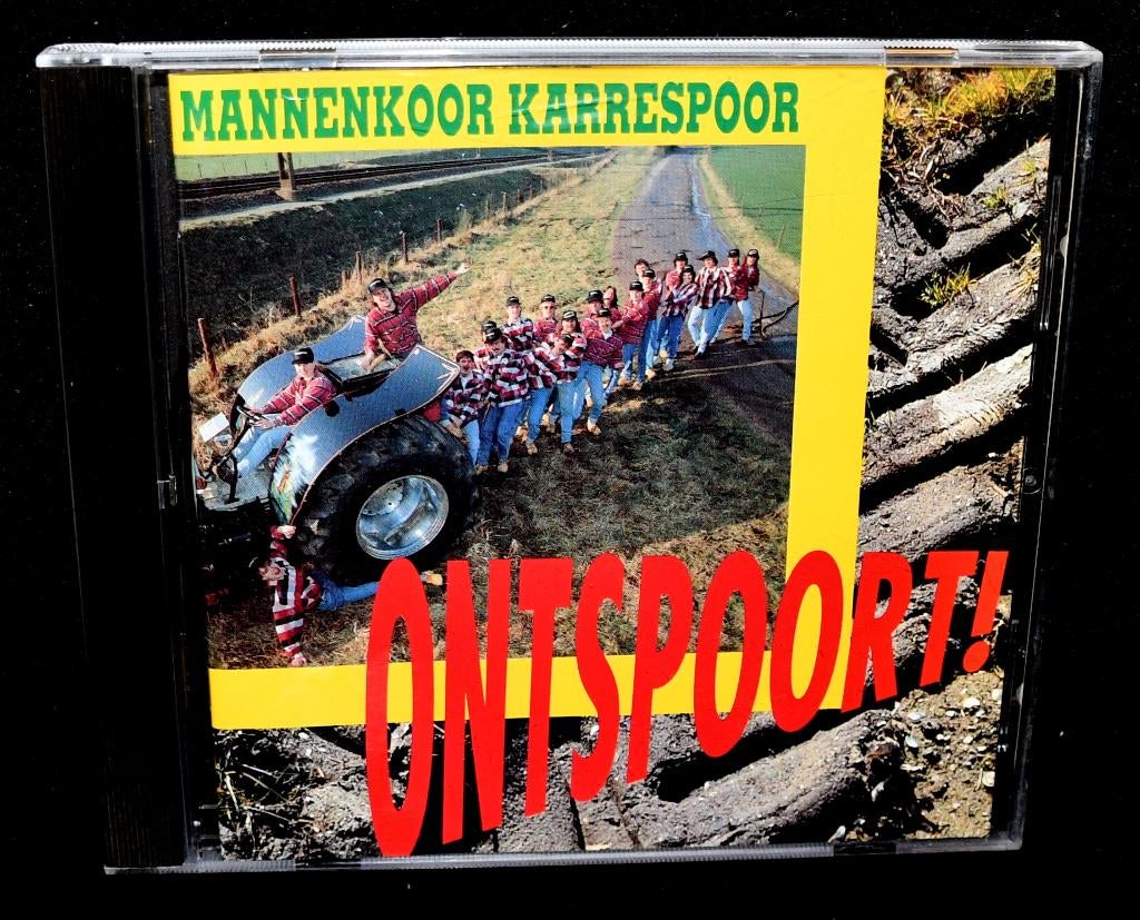 Mannenkoor Karrespoor - Ontspoort (CNR, 1993), Ophalen of Verzenden, Zo goed als nieuw, Streekmuziek