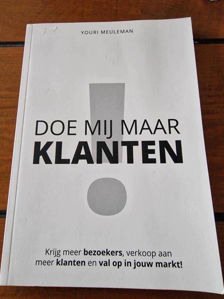 Doe mij maar klanten, Ophalen of Verzenden, Zo goed als nieuw, Economie en Marketing