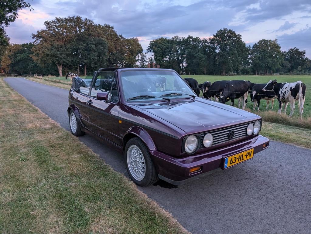 Volkswagen Golf 1.8 Cabrio Genesis, Auto's, Voorwielaandrijving, Stof, Cabriolet, 1006 kg