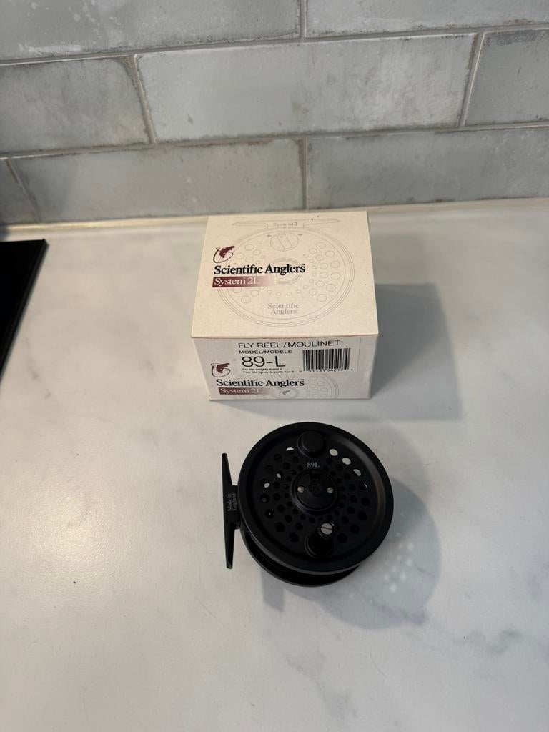een nieuwe scientific anglers system 2   8/9 vliegvis reel, Ophalen of Verzenden, Nieuw, Molen