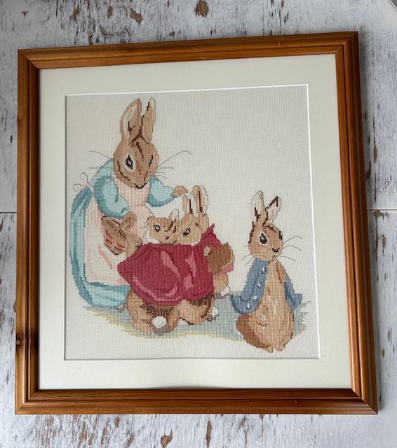 Beatrix Potter borduurwerk…., Hobby en Vrije tijd, Borduren en Borduurmachines, Ophalen, Zo goed als nieuw, Overige typen