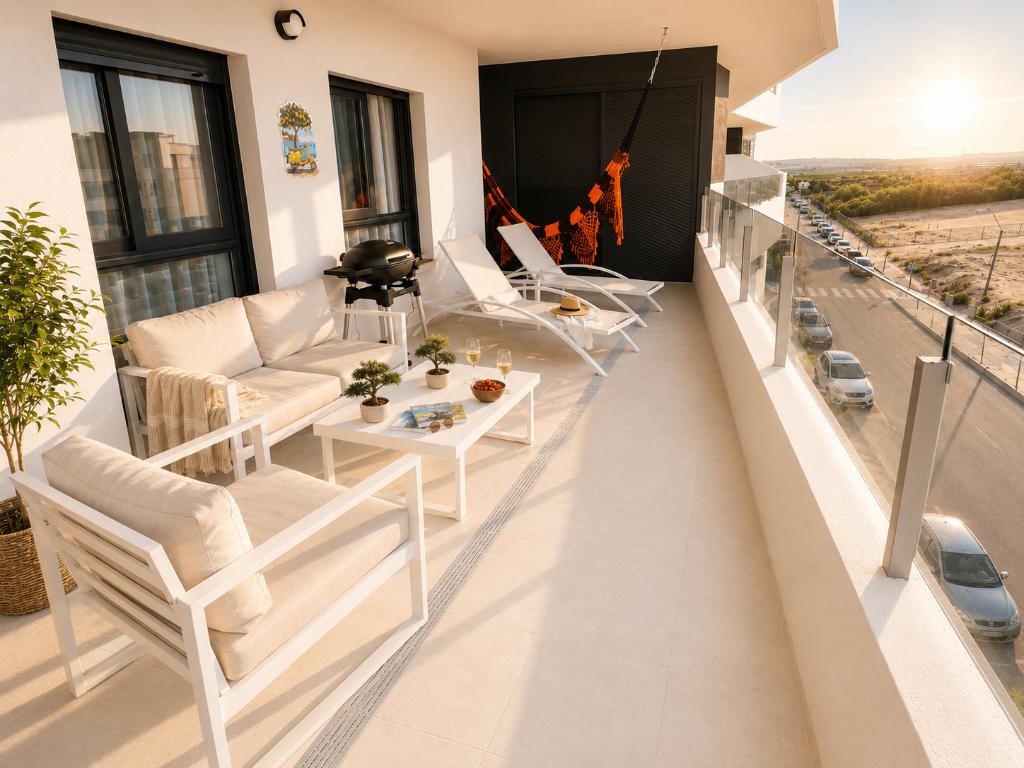 Appartement huren Costa Blanca juni | zwembad terras Spanje, 2 slaapkamers, Costa Blanca, Appartement, Stad
