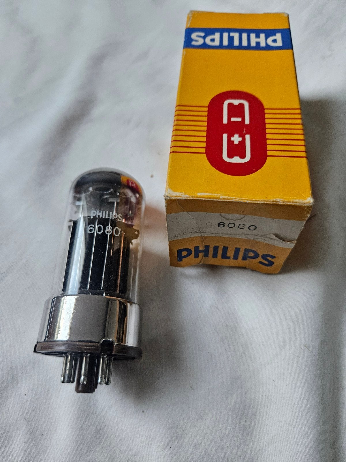 Philips 6080 buis met originele verpakking, Audio, Tv en Foto, Ophalen of Verzenden, Buis of Buizen