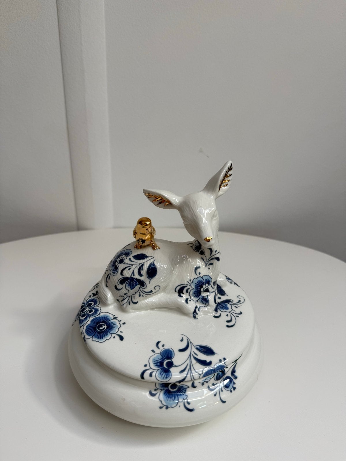 Lammers & Lammers OH! My deer porseleinen schaaltje met goud, Ophalen of Verzenden