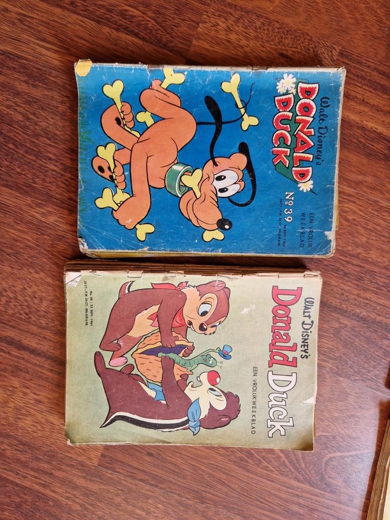 Donald Duck weekbladen - Losse exemplaren jaren '60, Boeken, Meerdere stripboeken, Ophalen of Verzenden, Gelezen, Walt Disney