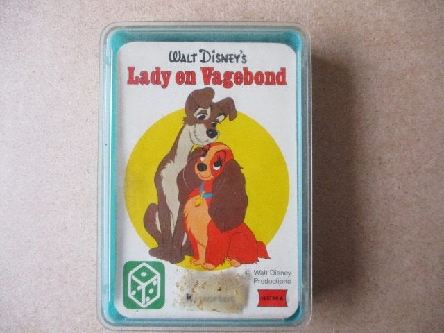 adv10224 lady en vagebond kwartet, Verzamelen, Ophalen, Overige figuren, Gebruikt, Overige typen