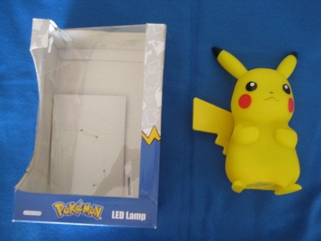 Pokemon Pikachu figuur met licht, Verzamelen, Speelgoed, Ophalen of Verzenden, Gebruikt