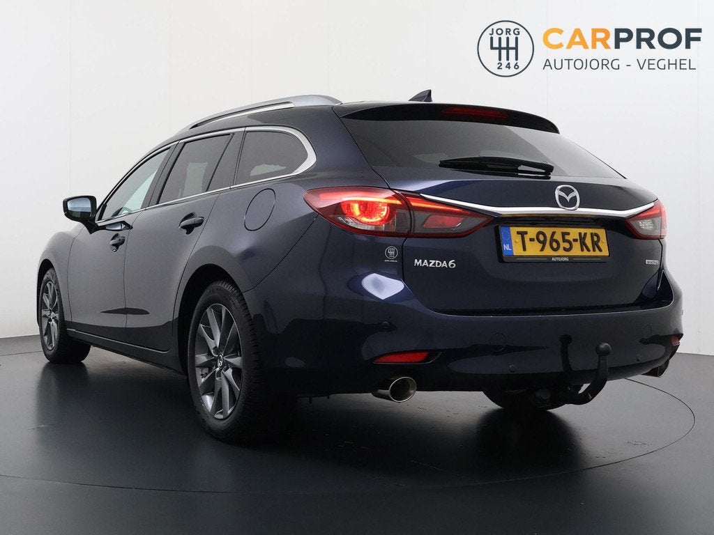 Mazda 6 Sportbreak 2.0 SkyActiv-G 165 Centre-Line Trekhaak |, Auto's, Mazda, 1998 cc, Stof, Gebruikt, 4 cilinders
