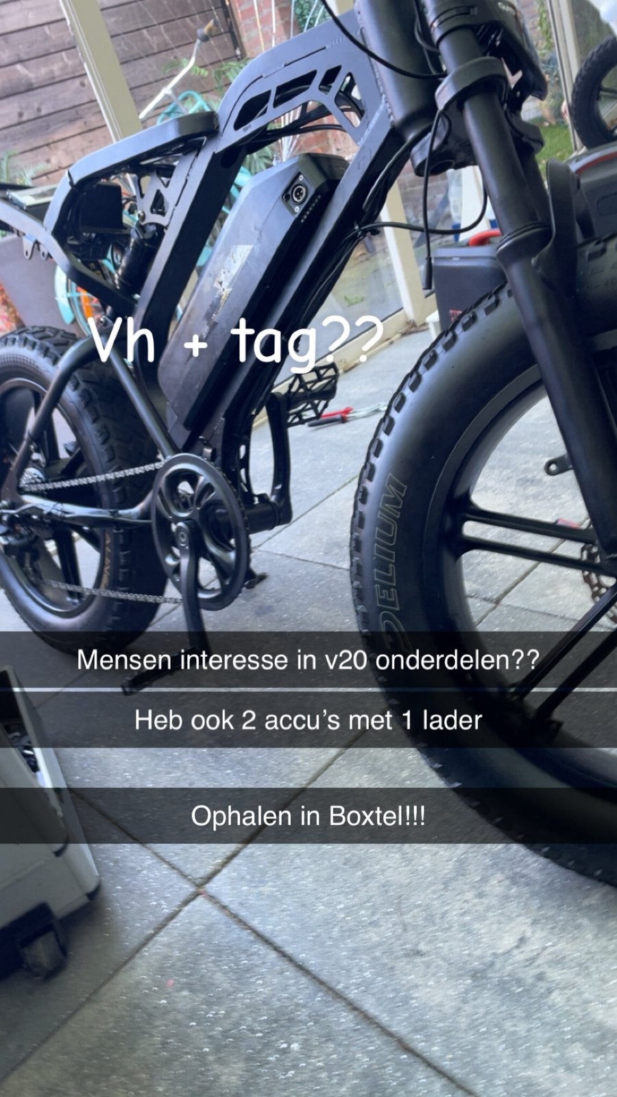 Fatbike v20 onderdelen, Ophalen of Verzenden, Zo goed als nieuw