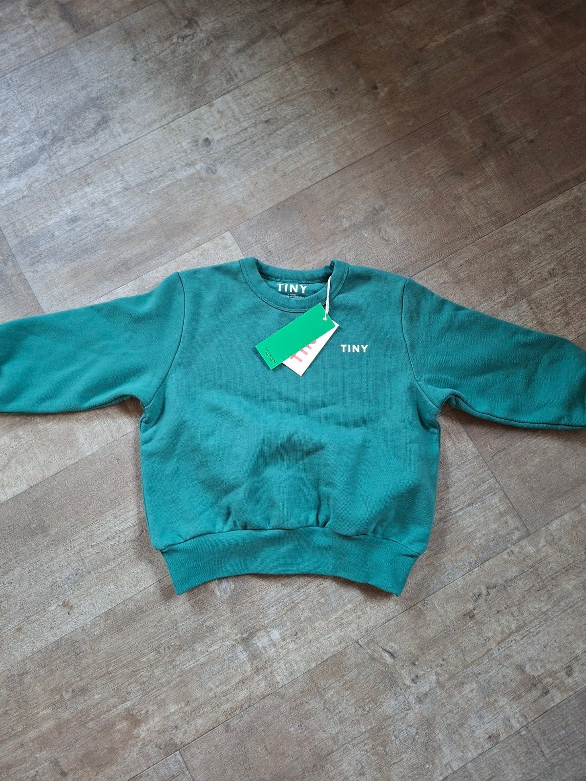 Nieuwe Tiny Cottons sweater - Donkergroen (6 jaar), Ophalen of Verzenden, Nieuw, Tiny Cottons, Jongen of Meisje