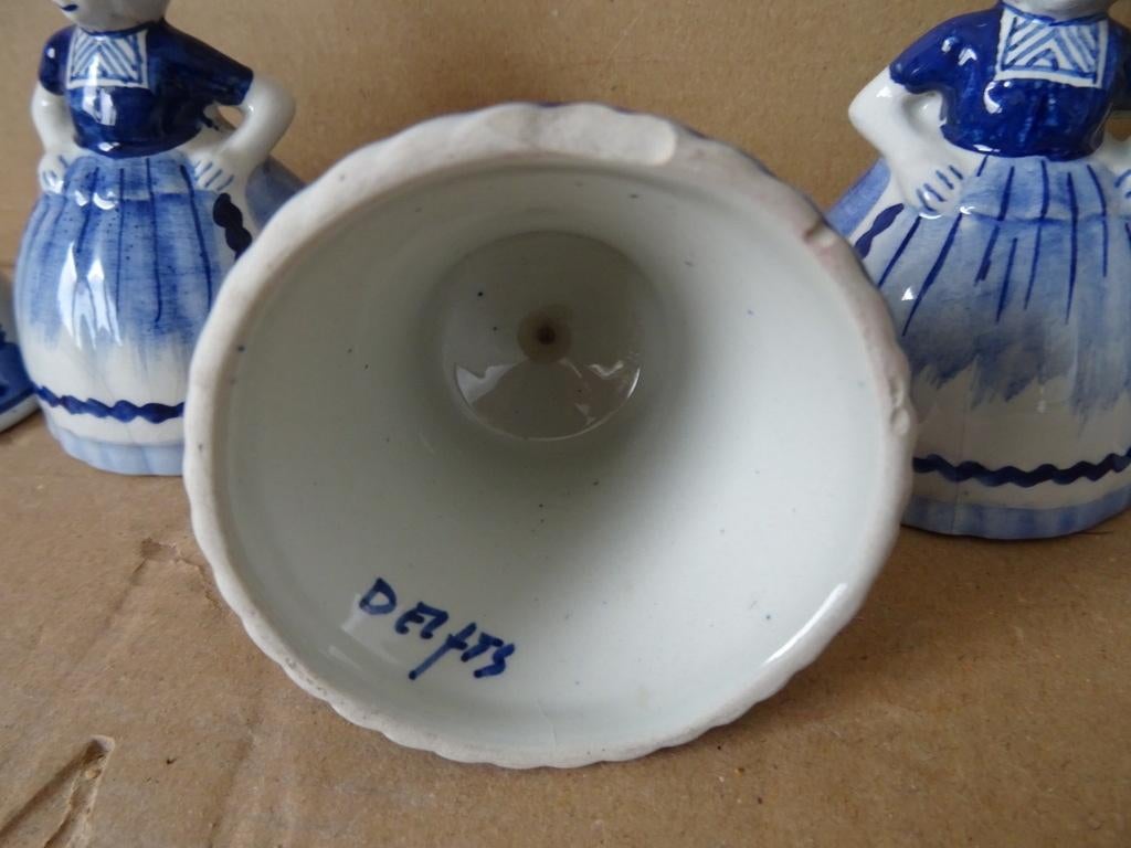 Collectie Delfts blauwe bellen Delfts Holland zonder klepels, Antiek en Kunst, Ophalen of Verzenden