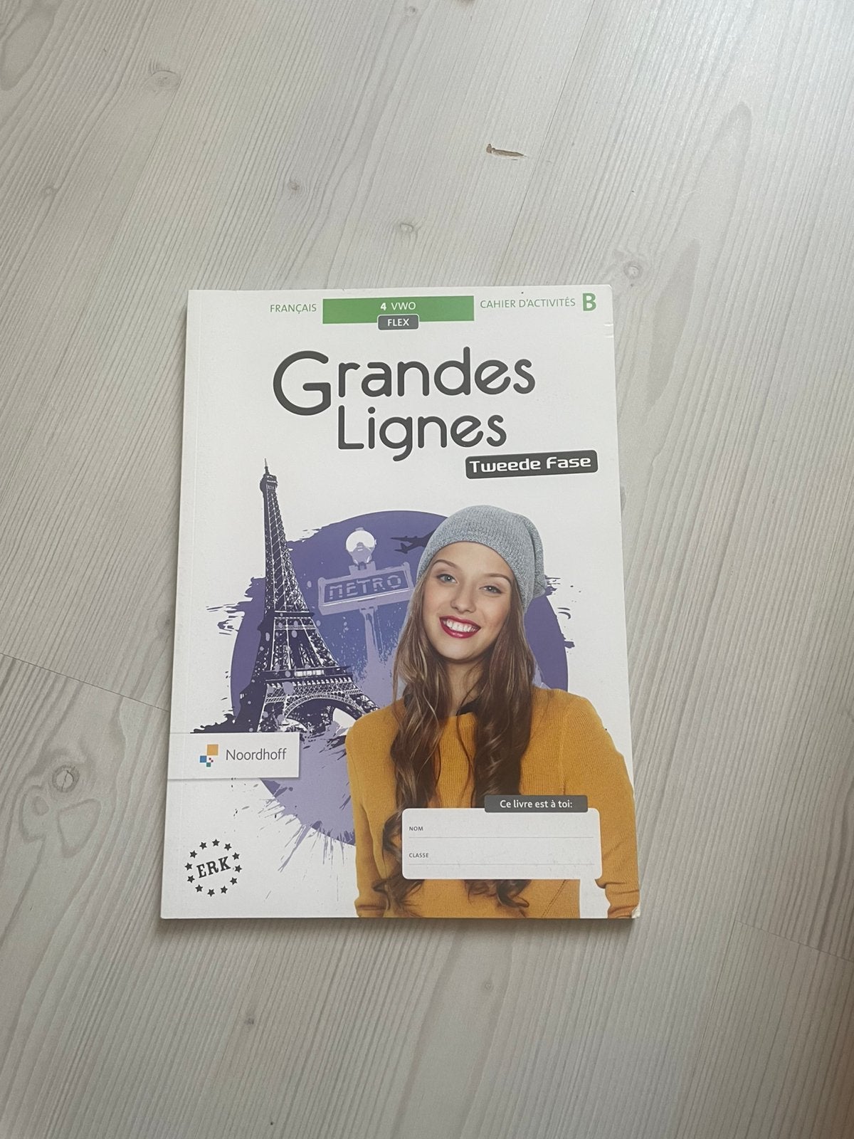 Grandes Lignes B 4 vwo, Boeken, Schoolboeken, Verzenden, Zo goed als nieuw, VWO, Frans