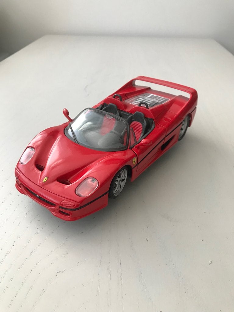 Ferrari F50 Maisto 1:24, Hobby en Vrije tijd, Ophalen of Verzenden, Zo goed als nieuw, Maisto