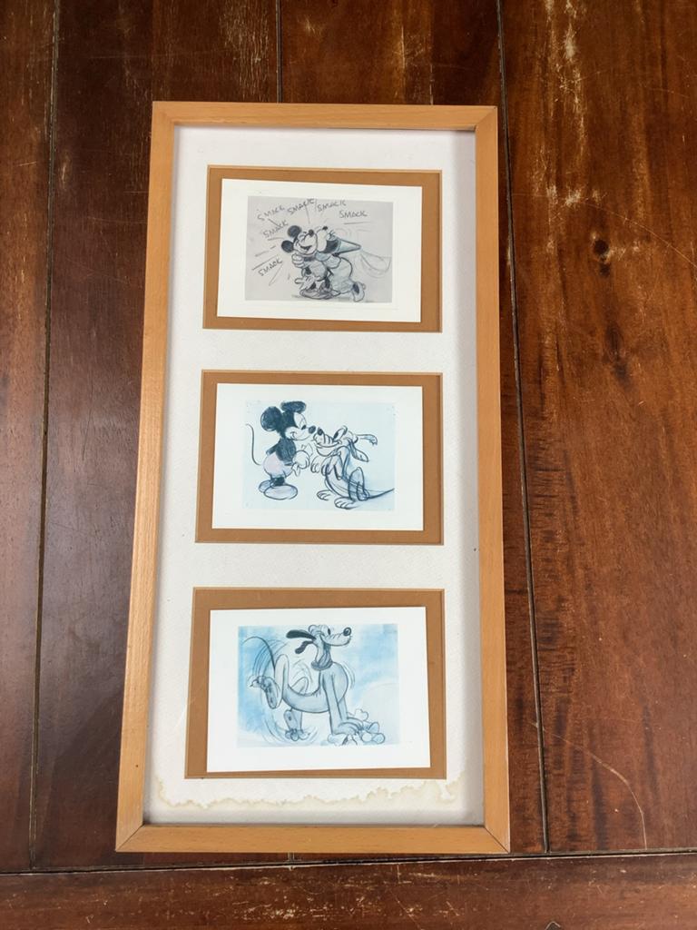 Lijst met Disney-postkaarten, Ophalen of Verzenden, Hout, Minder dan 50 cm, 50 tot 75 cm