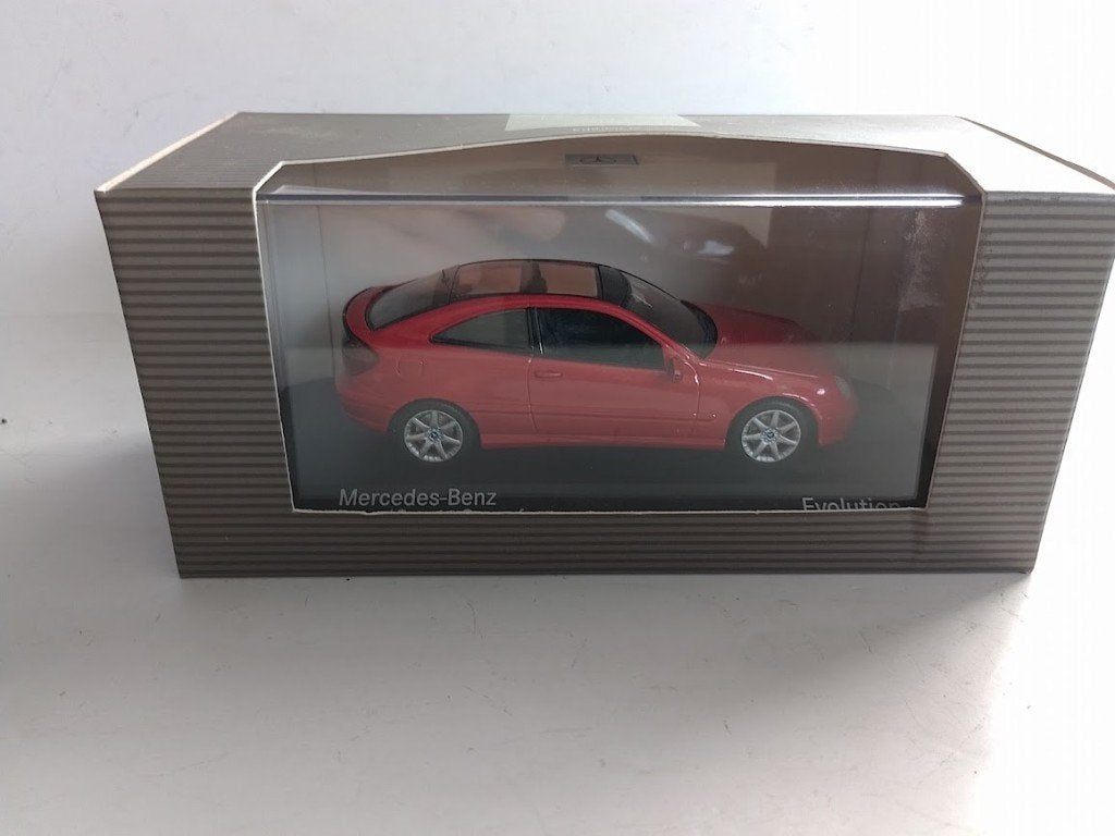 Mercedes C Klasse Sport Coupe Evolution Minichamps, 1:43, Ophalen of Verzenden, Nieuw, Auto, MiniChamps
