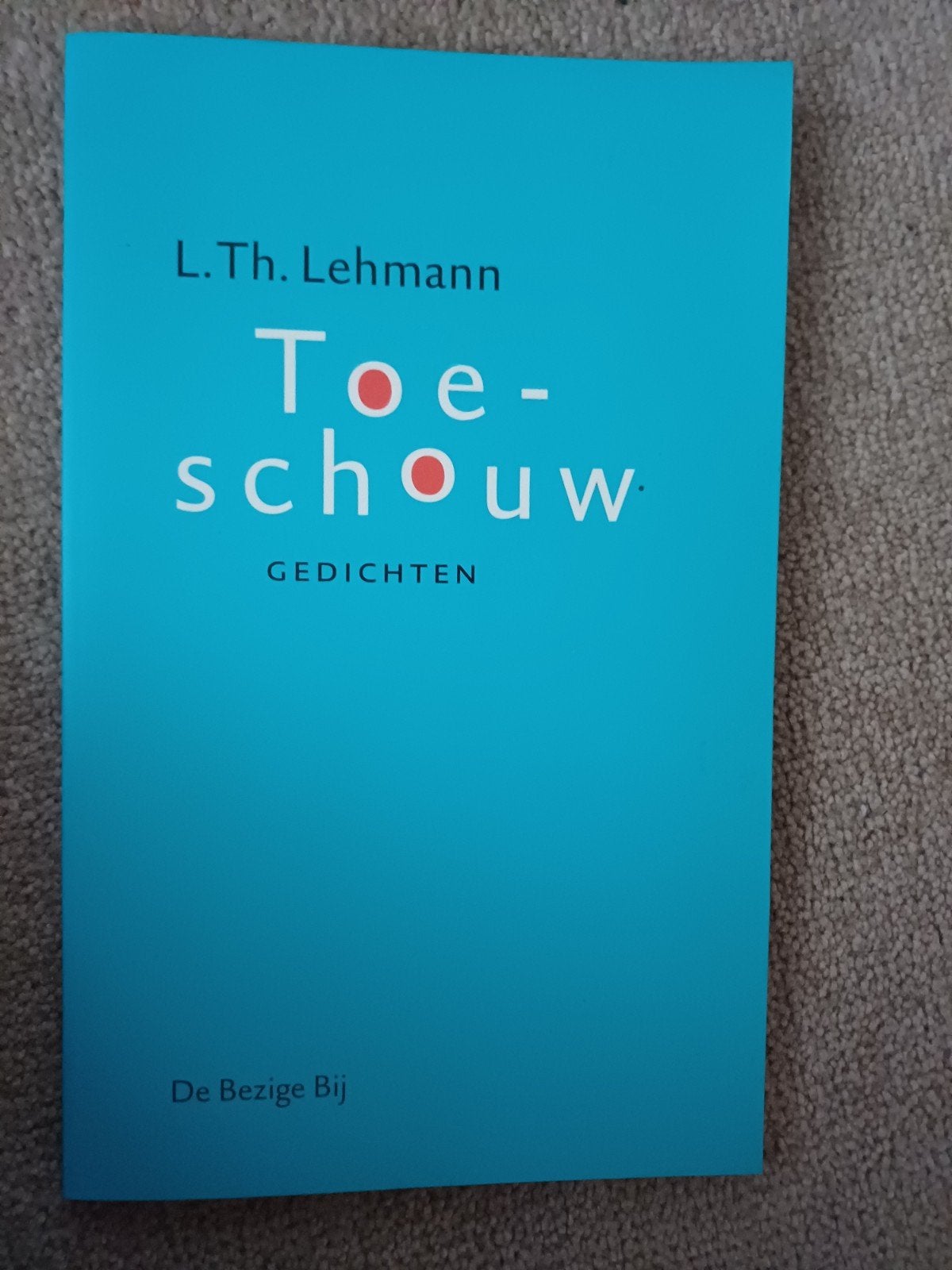 Toeschouw - Gedichten van L.Th. Lehmann, Boeken, Ophalen of Verzenden, Zo goed als nieuw, L.Th. Lehmann, Eén auteur