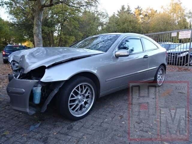 Mercedes c 200 cdi bj 2004 sportcoupe voor demontage, Gebruikt, -, Ophalen of Verzenden, -