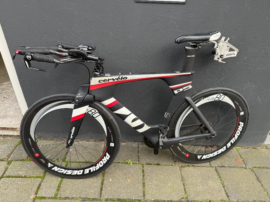 Cervelo P5 triathlon fiets | framemaat 56 | carbon, 28 inch, Gebruikt, Carbon, Heren