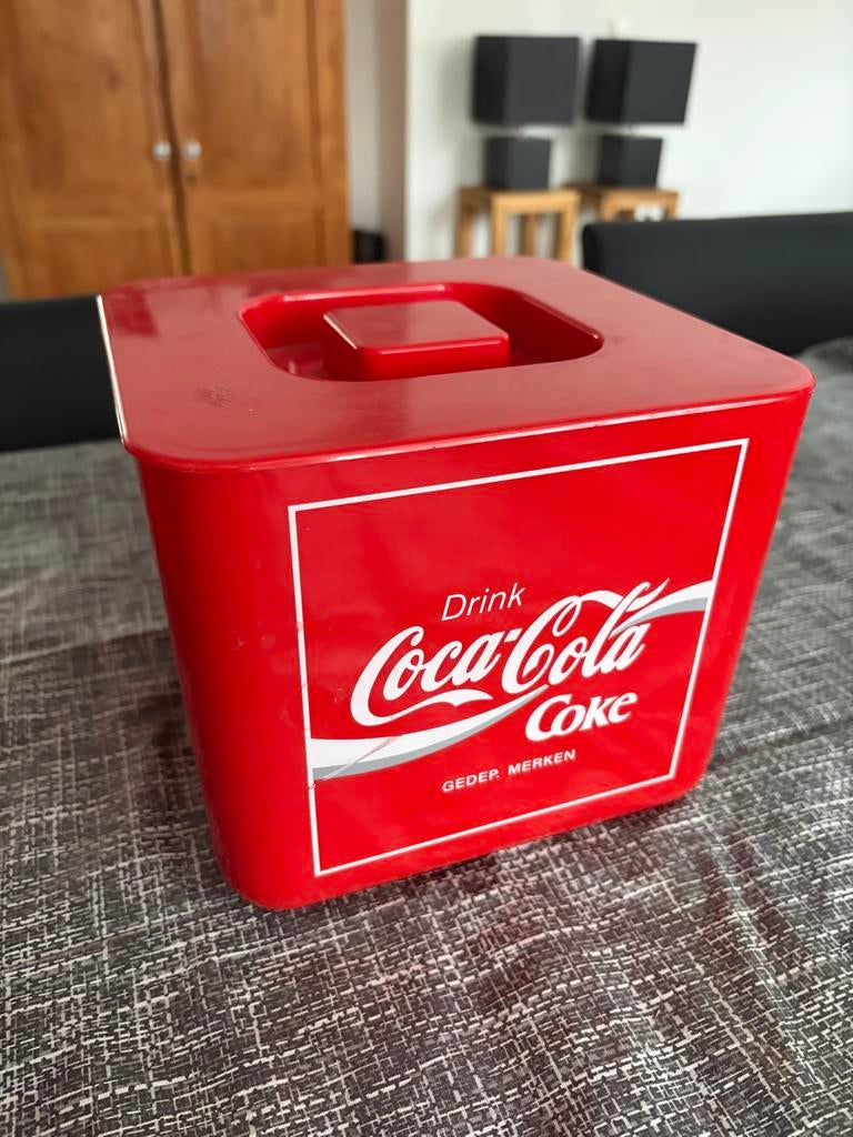 Vintage Coca-Cola IJsemmer - Rode Coke Koeler, Ophalen of Verzenden, Gebruikt, Gebruiksvoorwerp