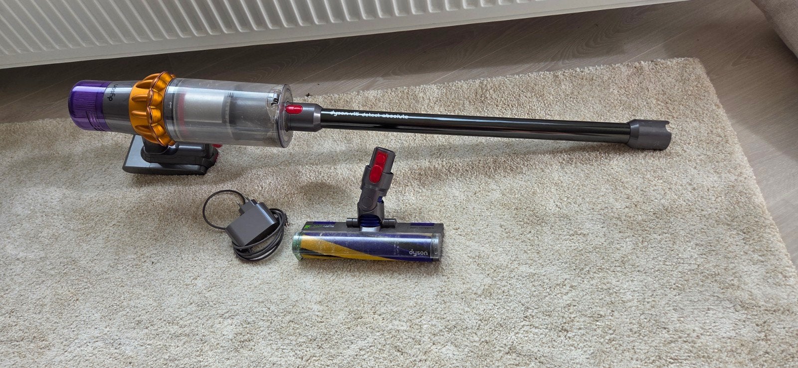 Dyson V15 Detect Absolute (defect) - Werkt in eco modus