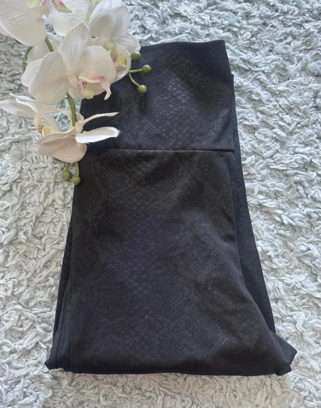NİEUW, zwarte legging met slangenprint, Pretty Legs, maat S, Kleding | Dames, Leggings, Maillots en Panty's, Legging, Maat 36/38 (S)