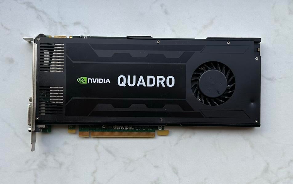 NVIDIA Quadro K4000 / Werkt perfect!, Ophalen of Verzenden, Zo goed als nieuw, GDDR5