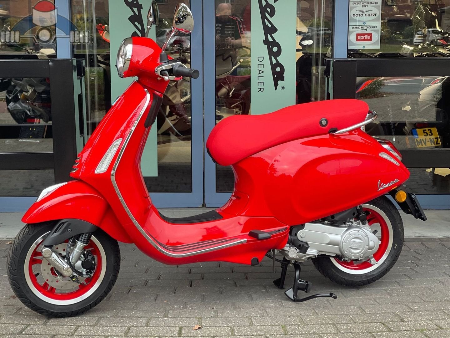 VESPA PRIMAVERA 50 4T RED 50 €500,- korting!!, Onbekend, Onbekend, VESPA