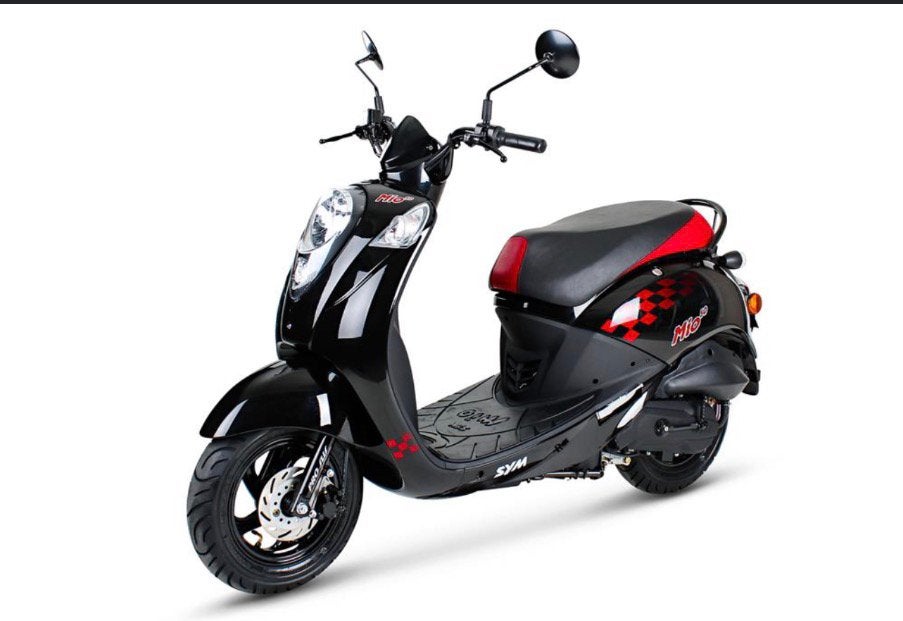 Sym mio gezocht, Fietsen en Brommers, Ophalen, Zo goed als nieuw, Benzine, Mio