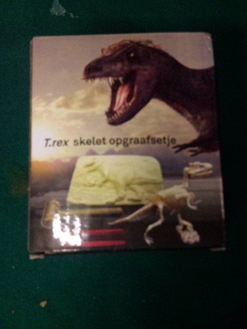 T.rex beeld opgraafset nieuw in doos, Naturalis, Ophalen of Verzenden, 'T Olde Gre-j, Info@toldegrej.nl, Endepoelstraat 20f Didam