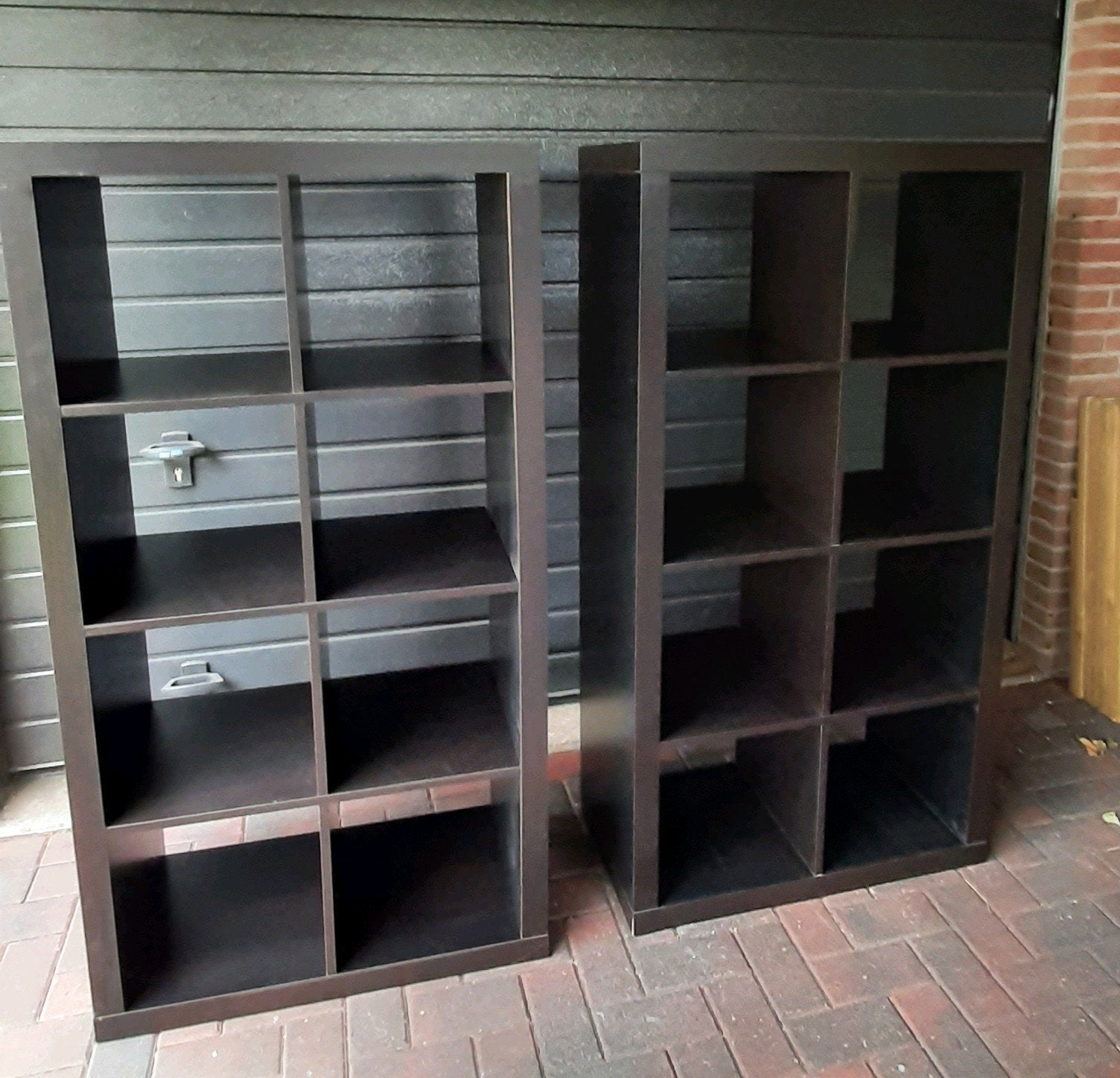 2x ikea Kallax vakkenkast 2x4 vakken, Ophalen