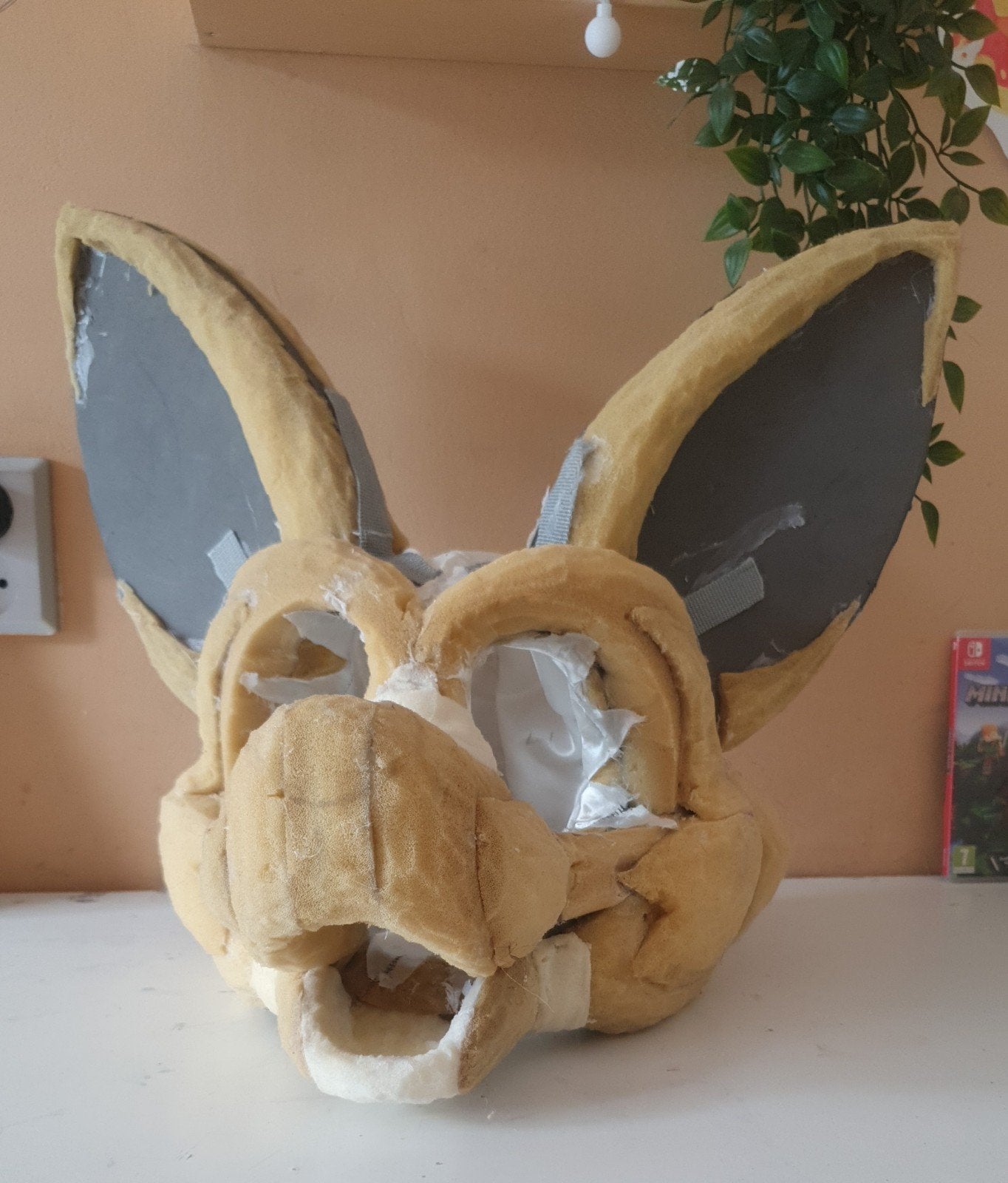 Fursuit Hoofd en Poten Basis - DIY Project, Ophalen, Gebruikt, Toneelattributen of Onderdelen