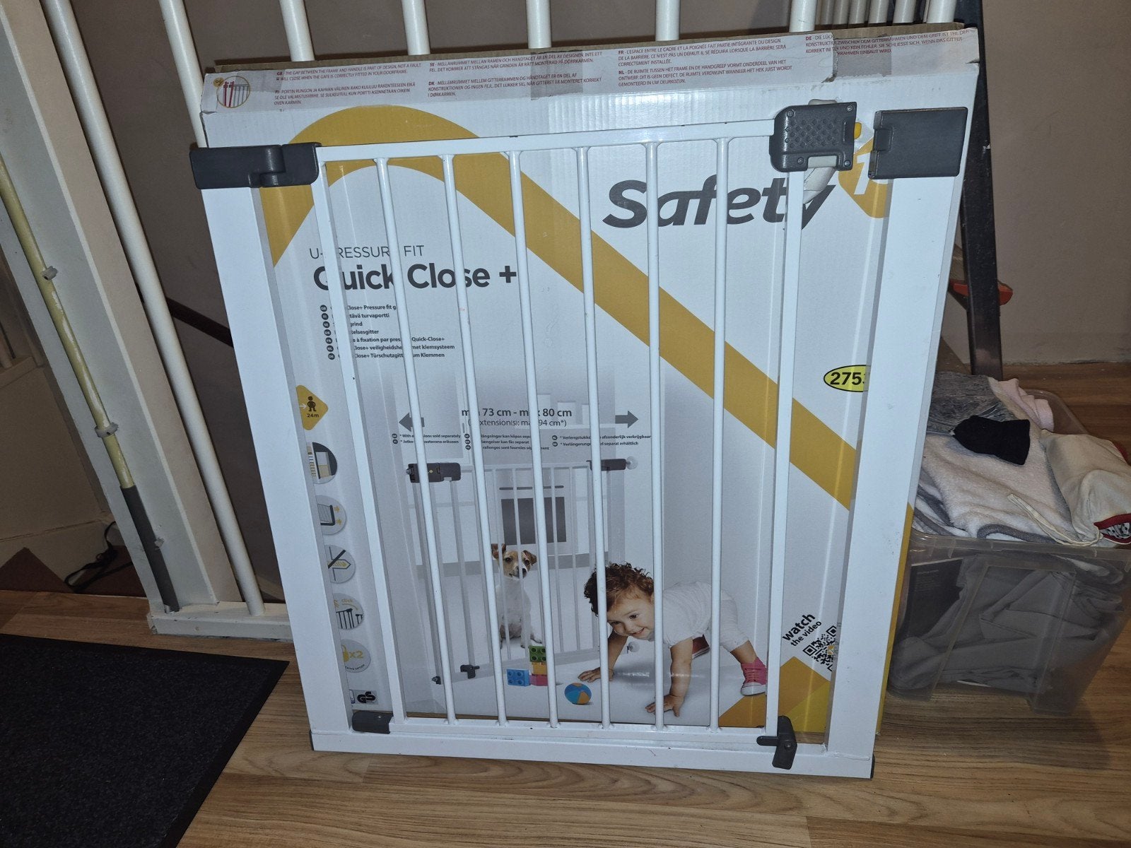 Safety 1st Quick Close+ Traphekje, Ophalen, Gebruikt, Klemhekje, Metaal of IJzer