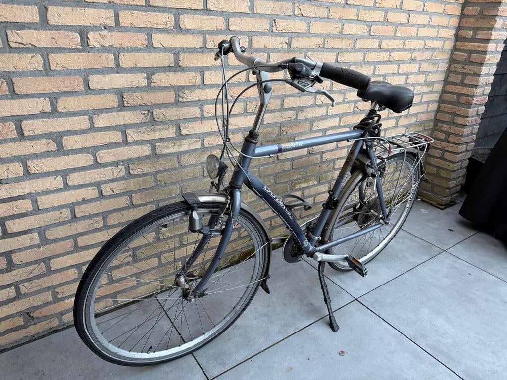 Gazelle herenfiets, Ophalen, Gebruikt, Versnellingen, 61 tot 65 cm