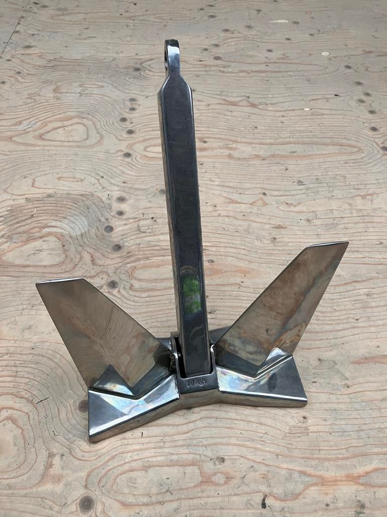 RVS (innox) anker 10 kg, Ophalen, Zo goed als nieuw, Overige typen