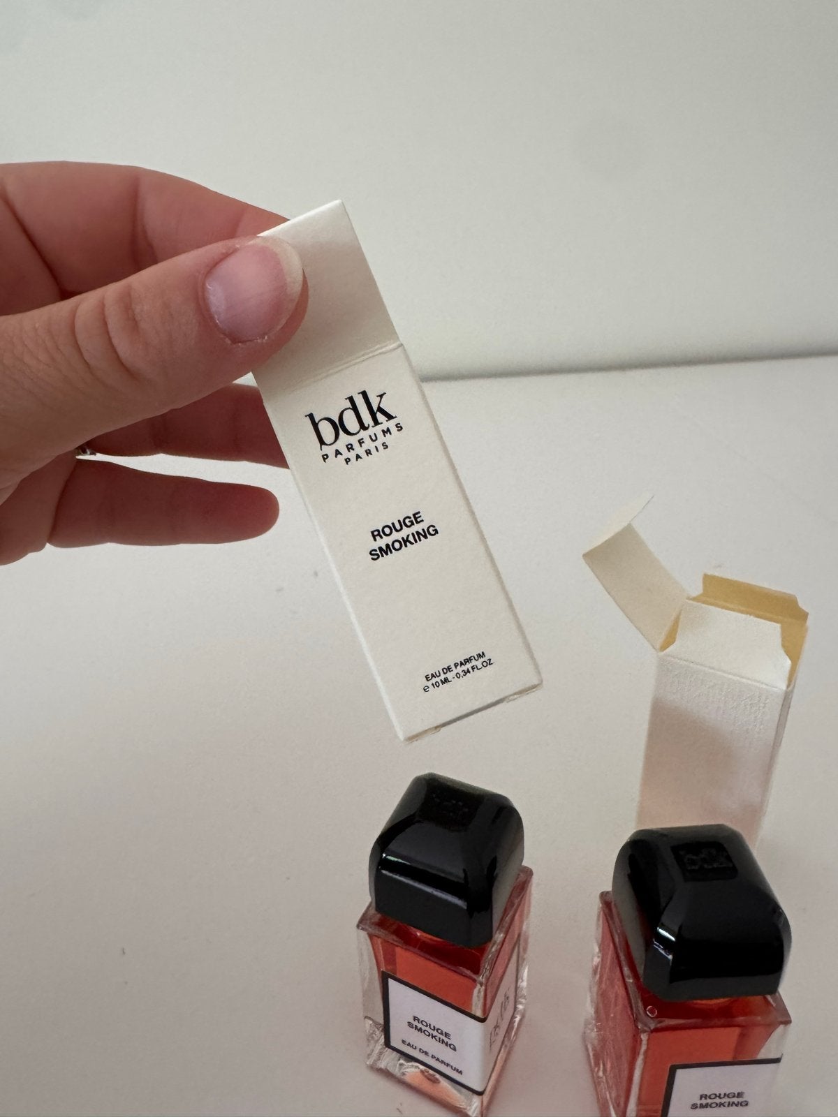 BDK Parfums Rouge Smoking Eau de Parfum 10ml (2 stuks), Ophalen of Verzenden, Nieuw