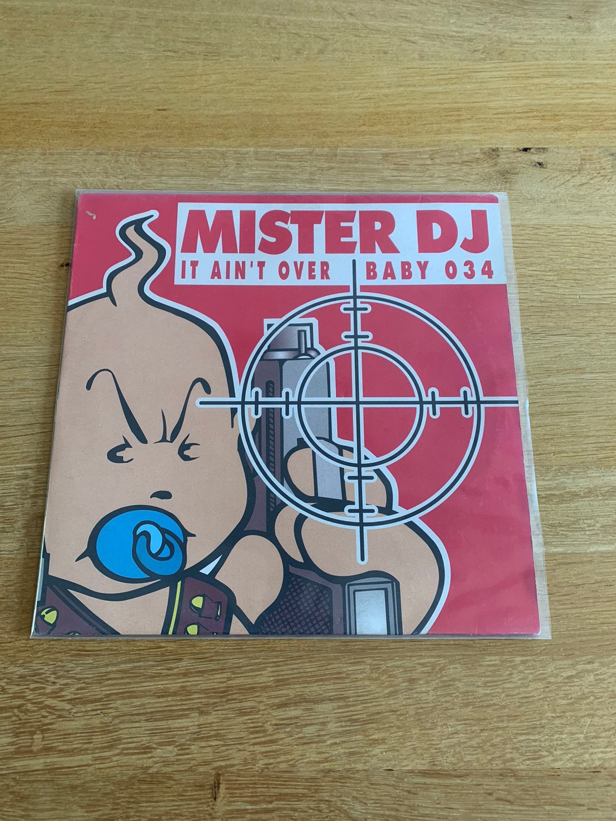 Gabber early rave vinyl Babyboom 034 Mister DJ, LP, Gebruikt, Hardcore, Fotohoes