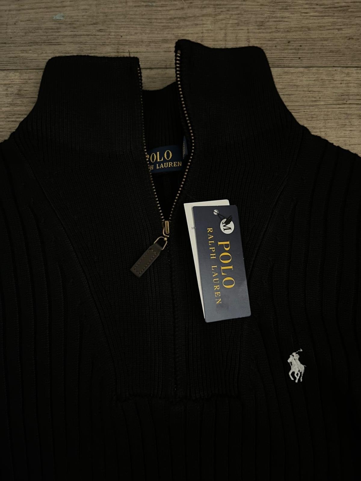 Polo Ralph Lauren Trui Zwart - Nieuw met kaartjes, Ophalen of Verzenden, Nieuw, Maat 52/54 (L), Zwart