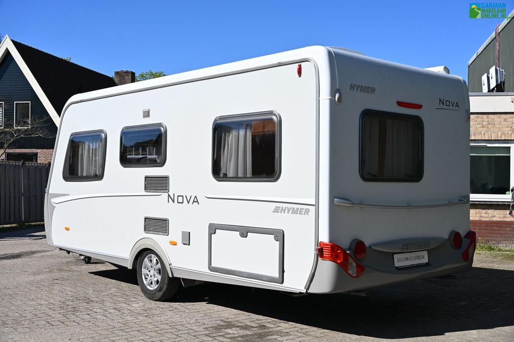 Eriba Nova 465 GL, Rondzit, Bedrijf, Kachel, Lengtebed