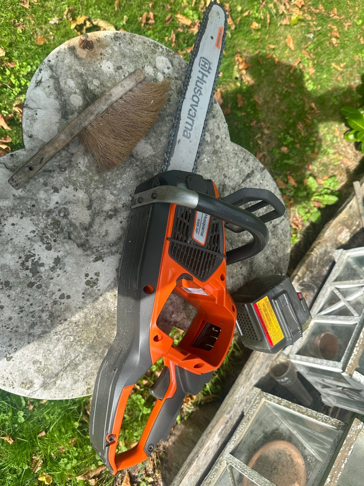 Husqvarna 540i XP Accu Kettingzaag (zonder accu), Ophalen of Verzenden, Zo goed als nieuw, Kettingzaag